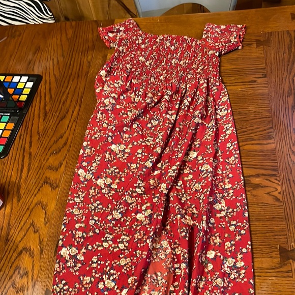 Dresses Shein Summer Dress Slit On The Left Leg Goes About Half Thigh High Poshmark